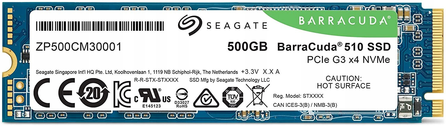 Ssd disk Seagate 510 500GB M.2 PCIe