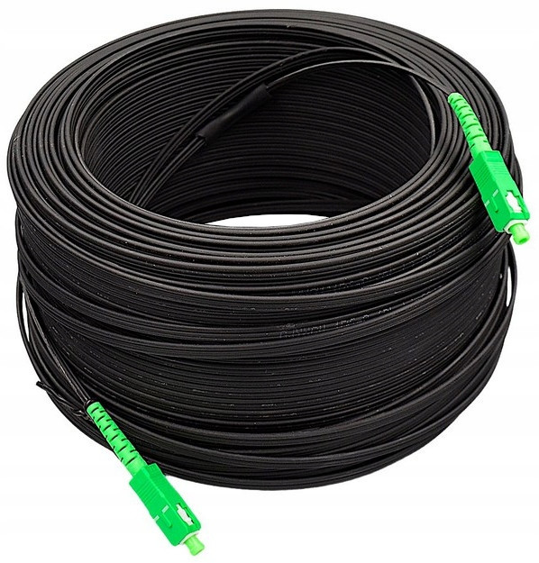 Kabel Světlovod Sm Sc/apc 100m Simplex Ftth Outdoor Venkovní