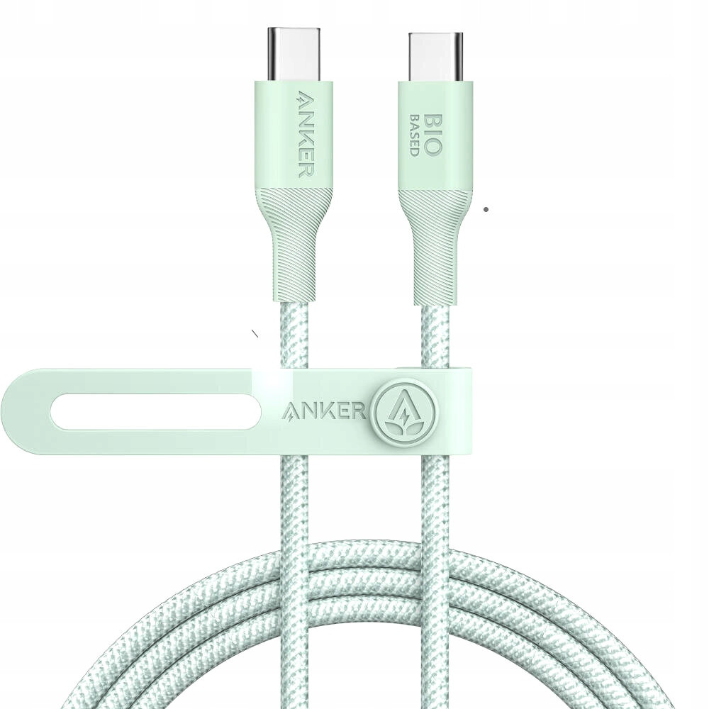 Kabel Anker 544 Usb-c na Usb-c Bio-Nylon 1.8m 140W zelený