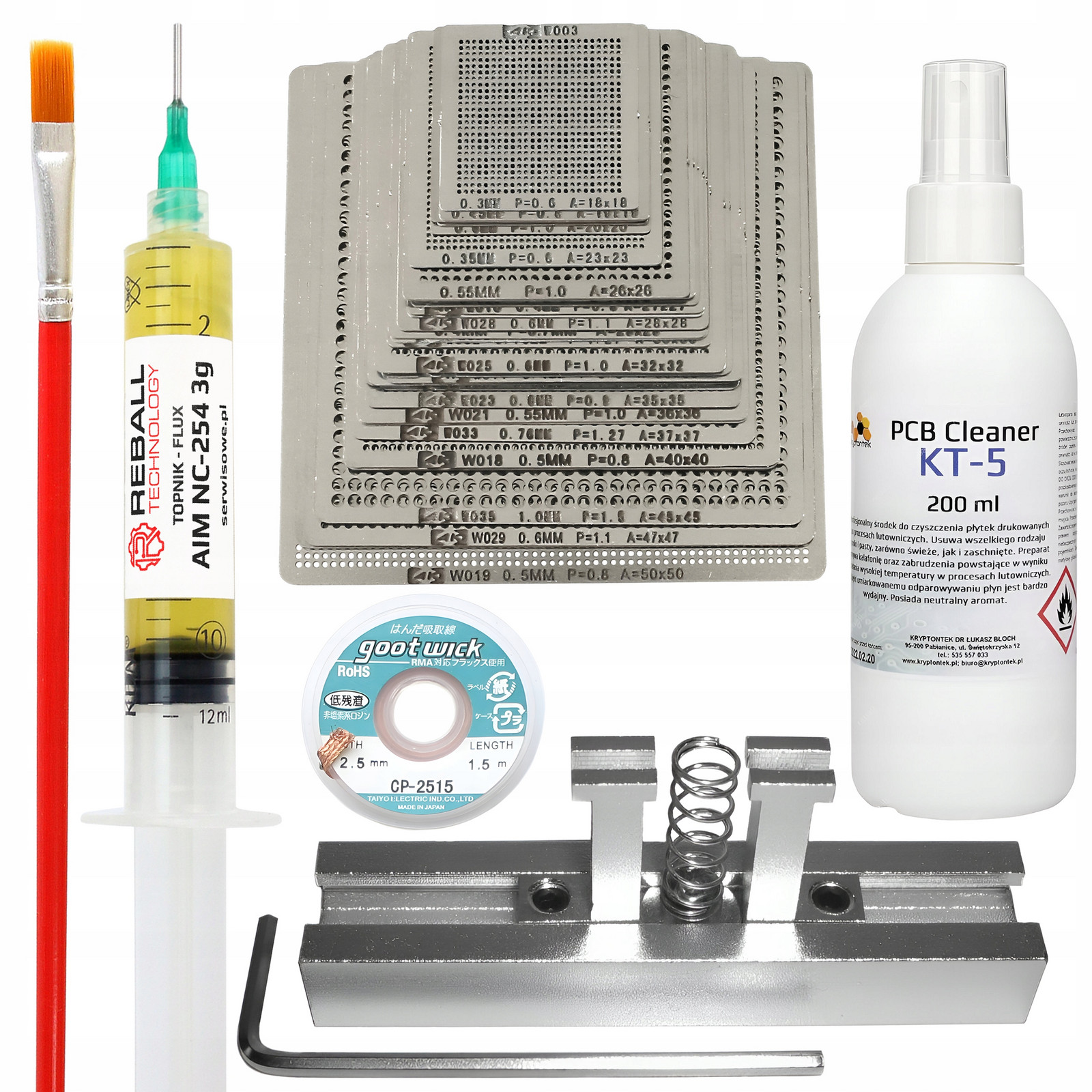 Sada Mini Stolek Bga 25 Ks Síta Univerzální Příslušenství 30 Prvků
