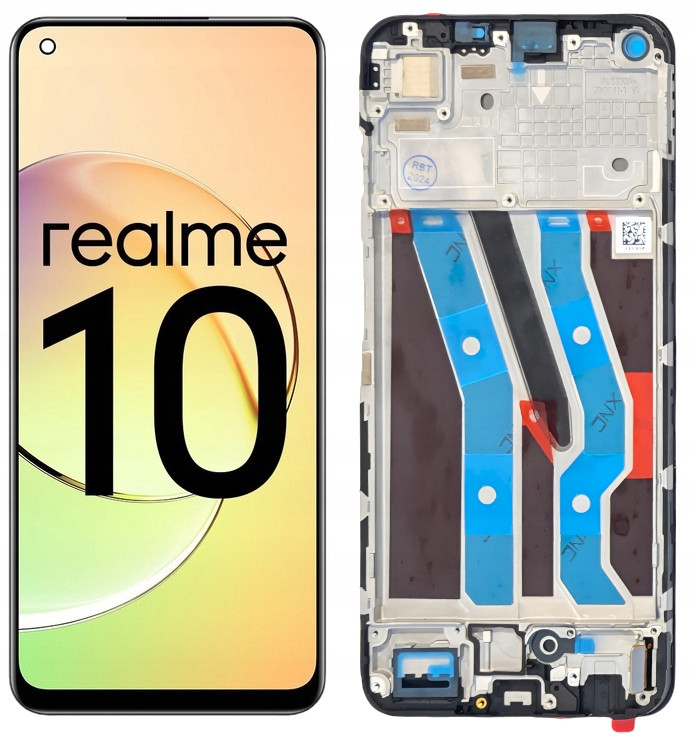 LCD Displej Pro Realme 10 4G Oled Velká Plocha Rámeček RMX3630