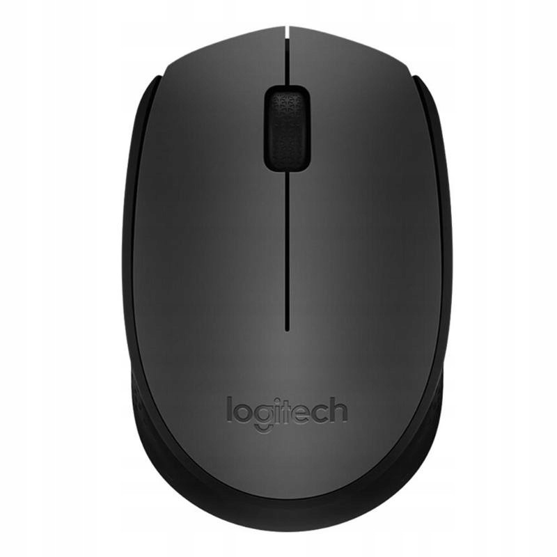 Malá Bezdrátová Počítačová Myš M170 Logitech Černá Silná