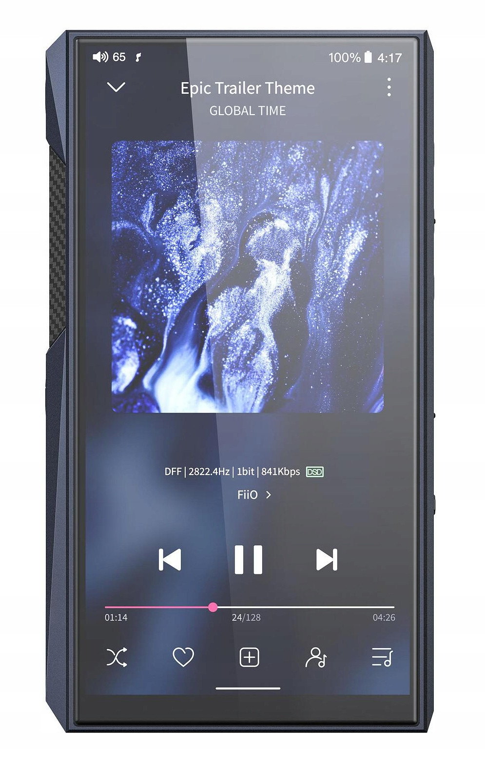 FiiO M23 (Modrá Dark Blue [Hliník]) Dap| Wi-Fi DSD256 Mqa 8x