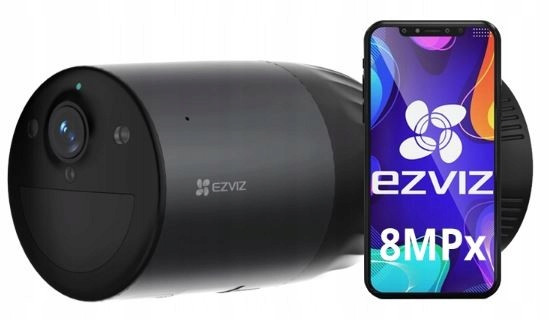 8Mpx bezdrátová WiFi kamera BC1C 4K Ezviz na Akumulátor