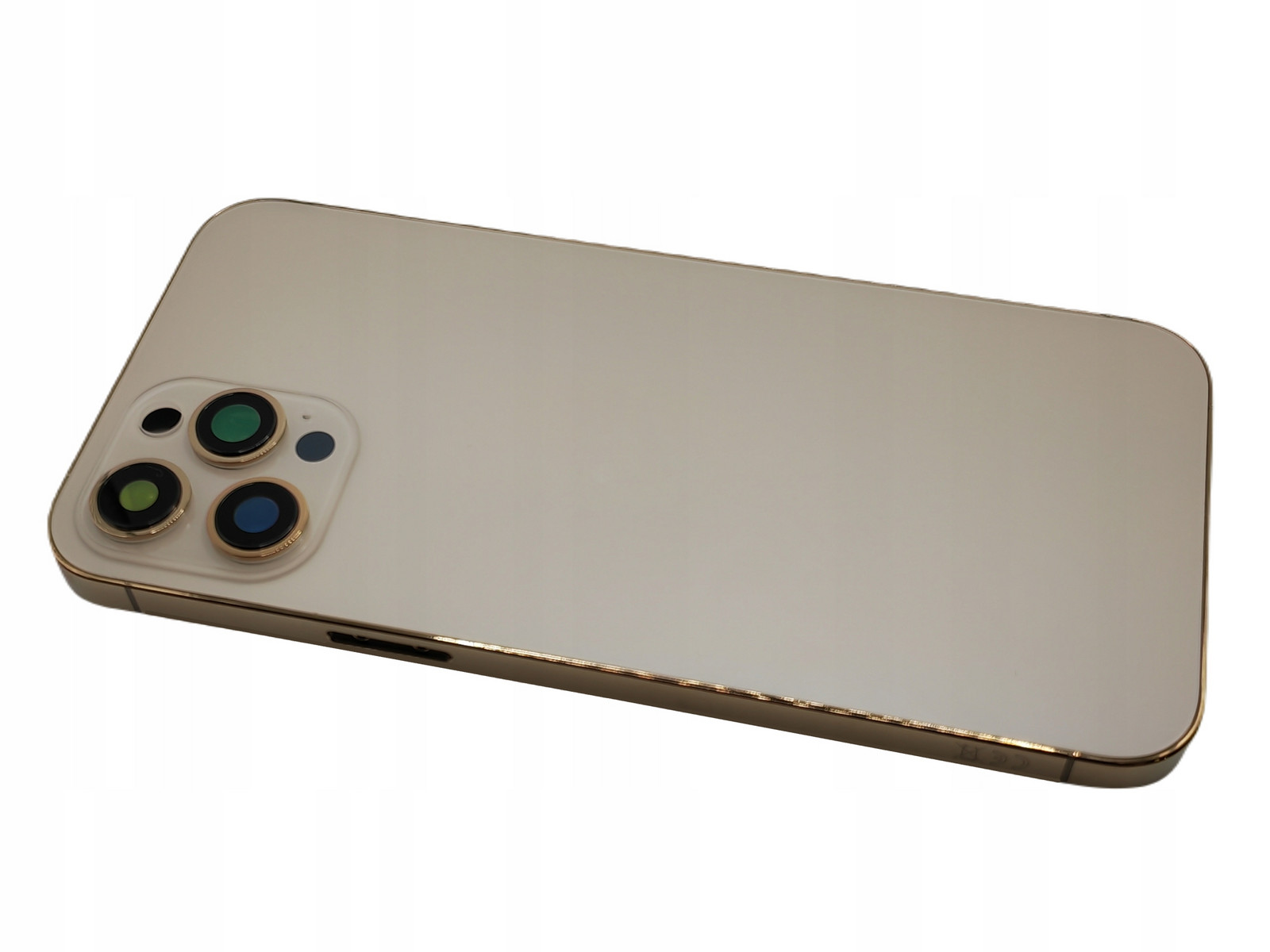 Kryt Panel Zadní Tělo Rámeček Pro Apple Iphone 12 Pro Max Zlatý