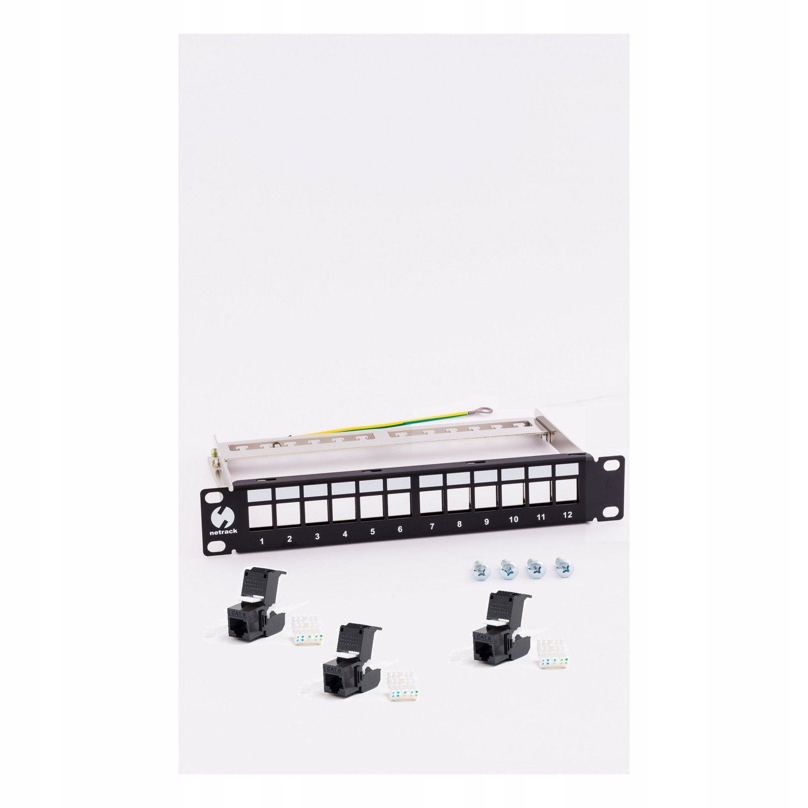 Patch panel keystone Rack 10