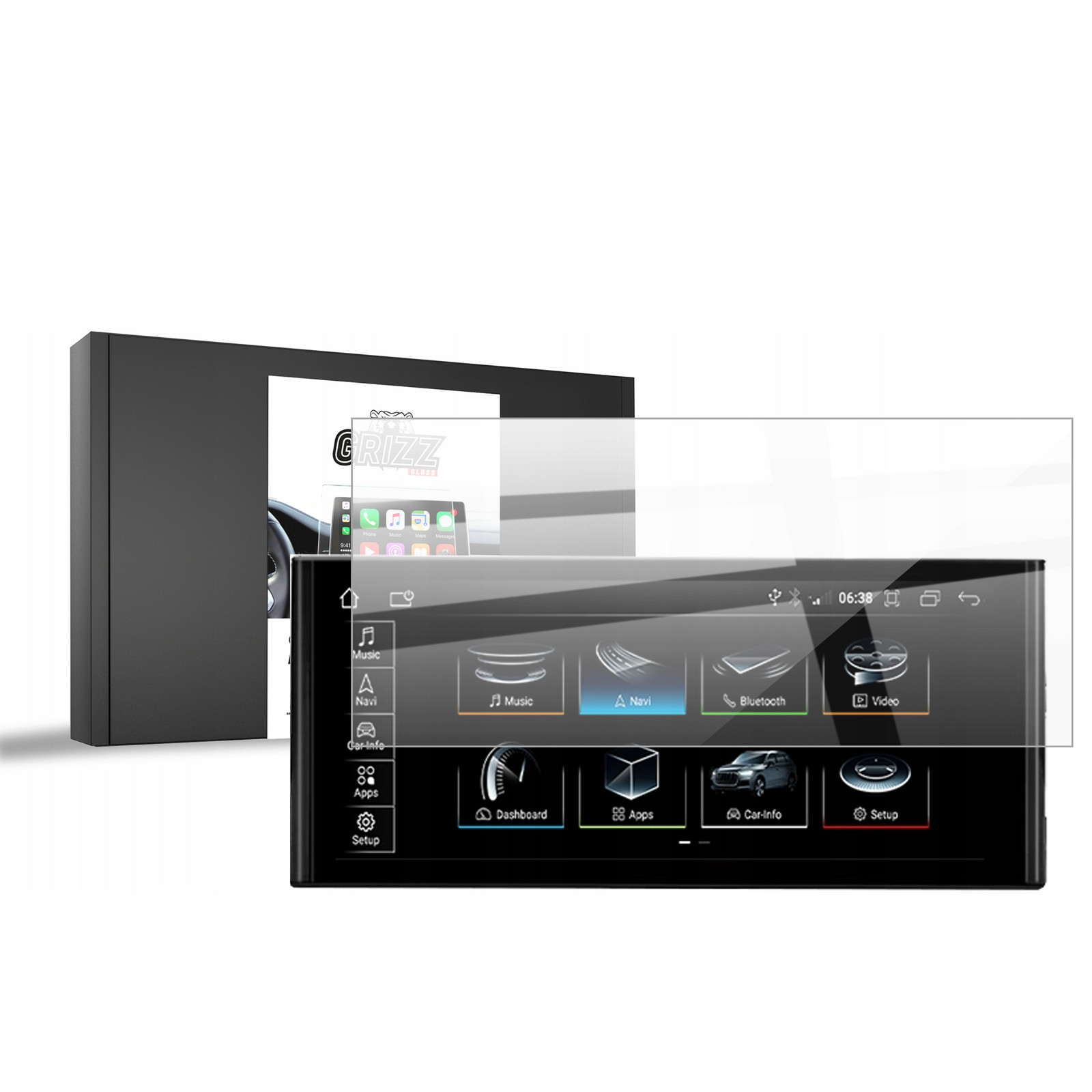 Fólie Keramická pro Android autorádio Audi Q5 Fy 12,3