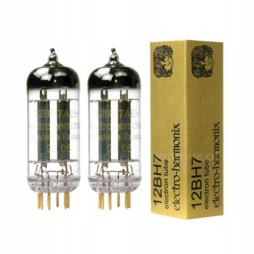 12BH7 6913, 13D6 Eh Electro-Harmonix Gold 2 ks vybraný pár