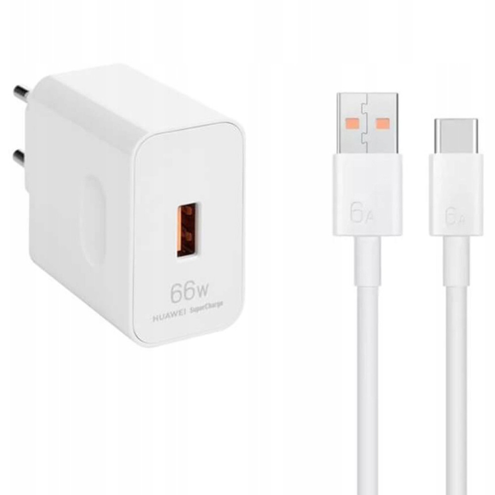 Originální Rychlá nabíječka Huawei Charge 66W Usb-c kabel