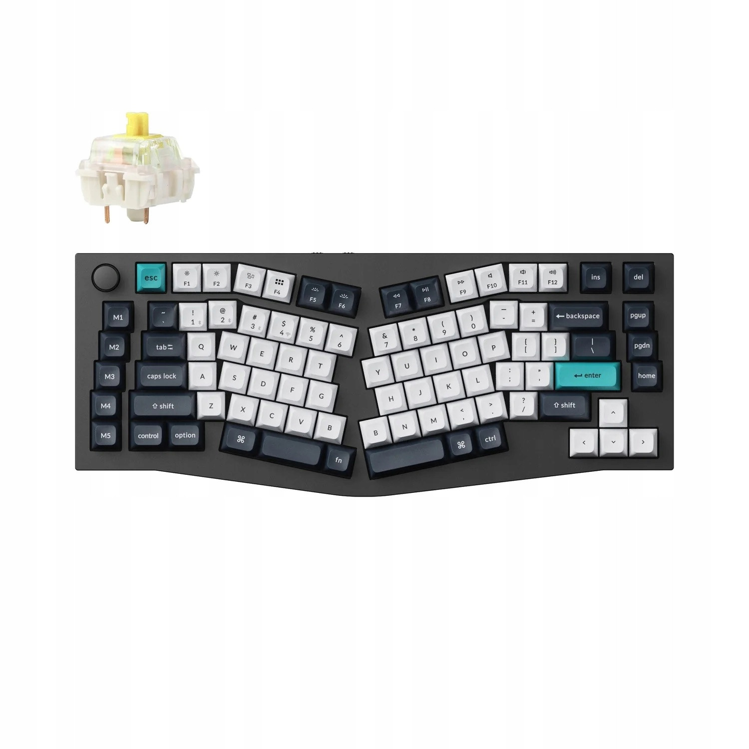 Keychron Q10 Max Bezdrátová Mechanická Klávesnice, Alice Layout Q10M-M4