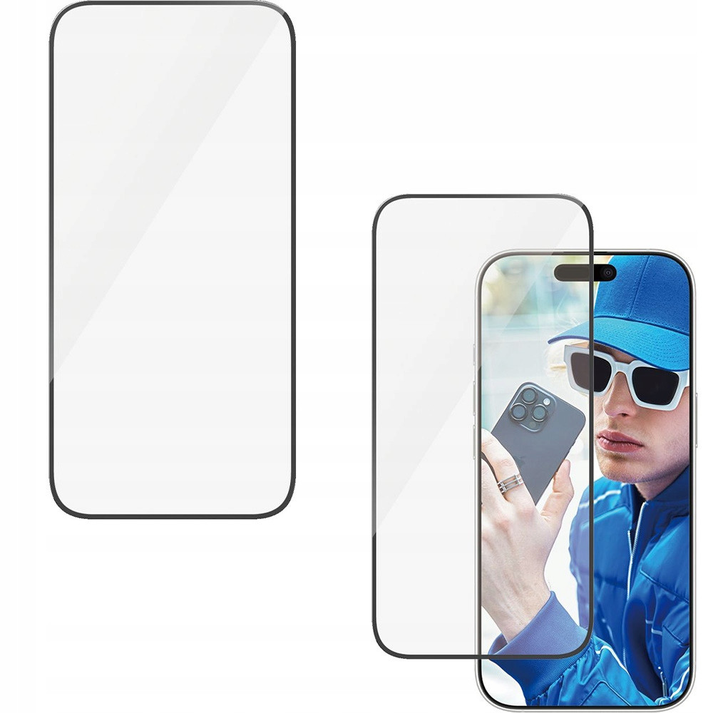 Silné sklo pro iPhone 16 Pro rychlé tvrzené na displej PanzerGlass