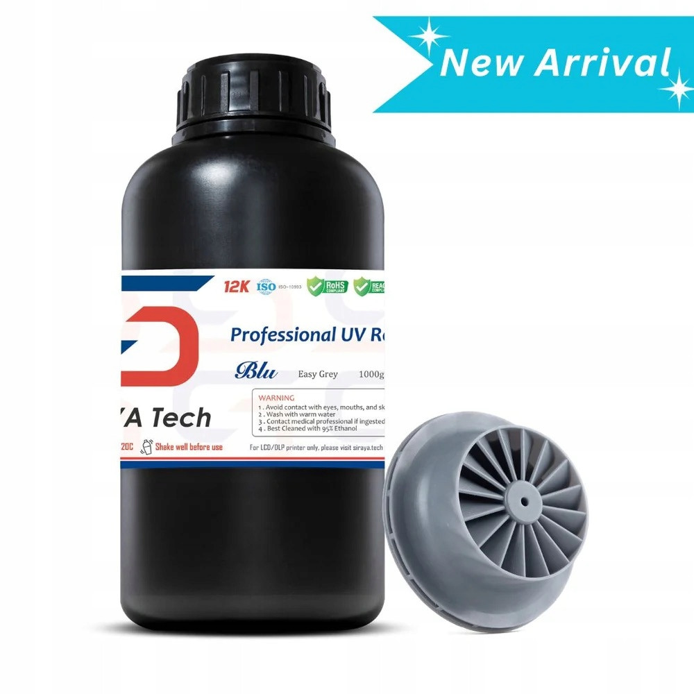 3D pryskyřice Siraya Blu Easy Grey