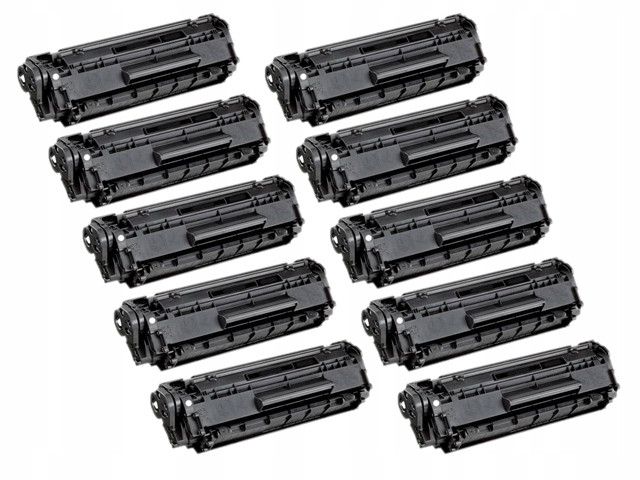 10x Toner pro Hp Laserjet 12a 1010 1018 1020 Q2612A