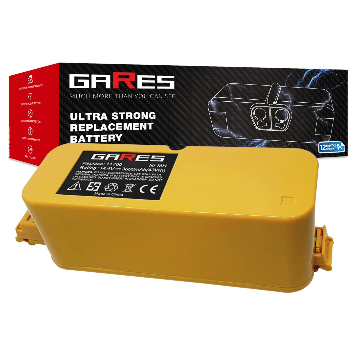 Baterie Akumulátor pro Irobot 4296 3Ah 14,4V