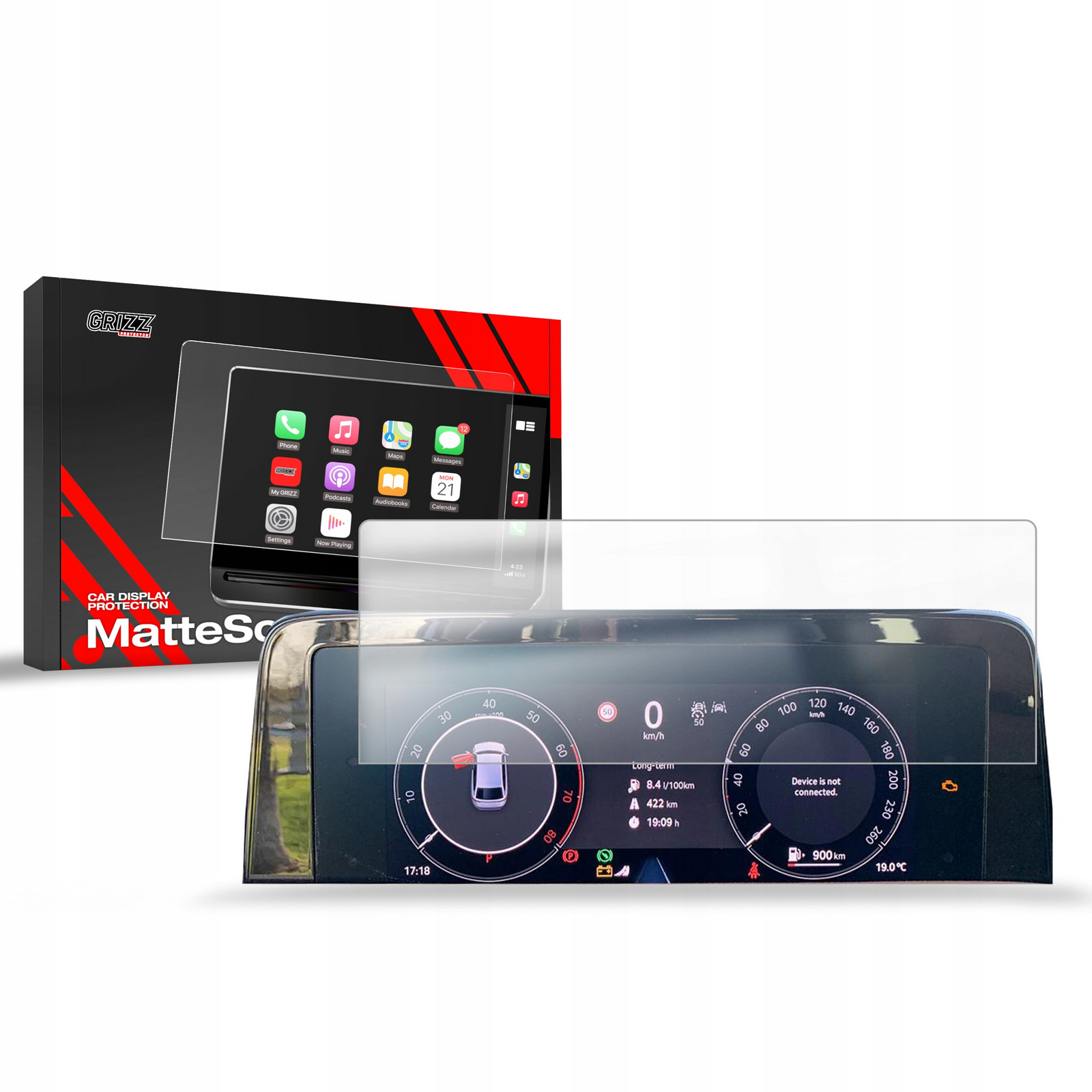 Fólie Matná pro Škoda Superb 4 Virtual Cockpit (2024)