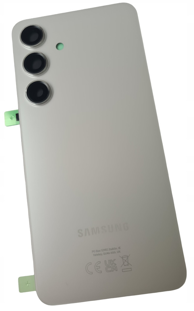 Org Klapka zadní kryt zadní kryt originál Samsung Galaxy S24 (SM-S921B), šedá