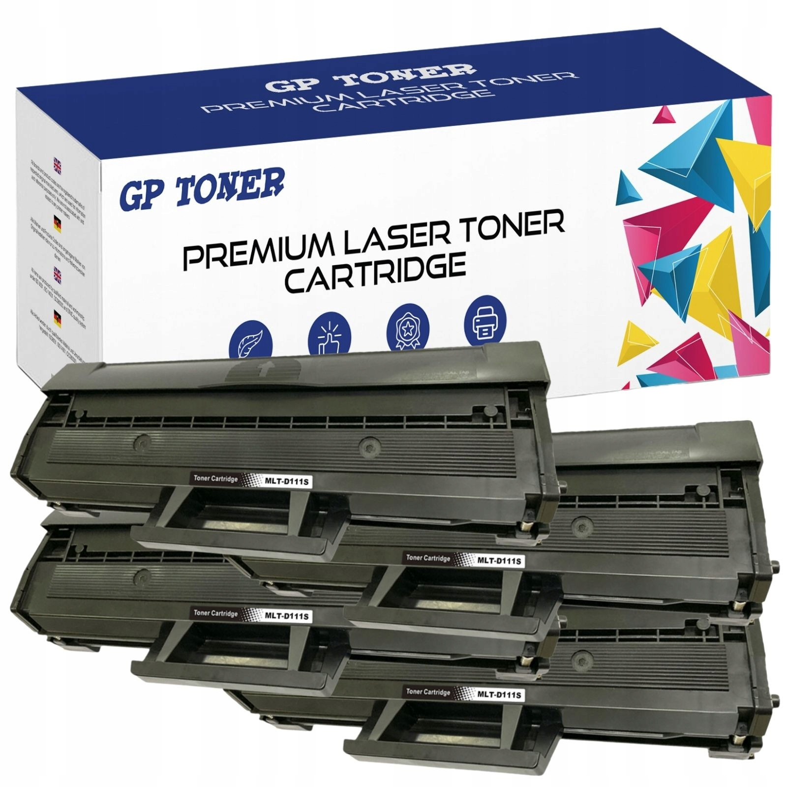 4x Toner pro Samsung MLT-D111S Xpress M2070 M2070W M2026W M2026 M2020 M2020