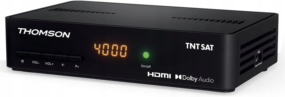 Thomson dekodér Ths 808, Ntsat Hd, DVB-S2, Hdmi, Scart, Usb, 230/12 V