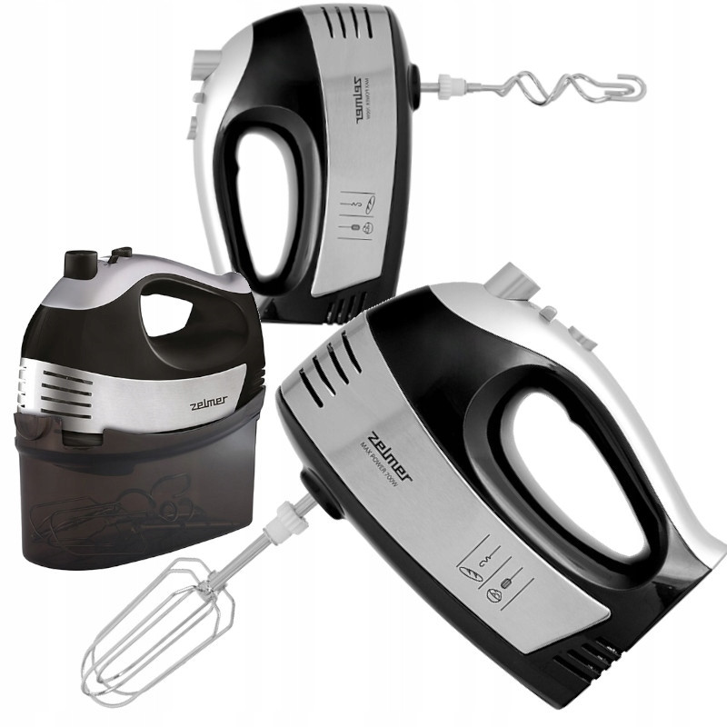 Zelmer Ruční Mixér Zhm 2453 Bs 700W Černý Zásobník na příslušenství Robot