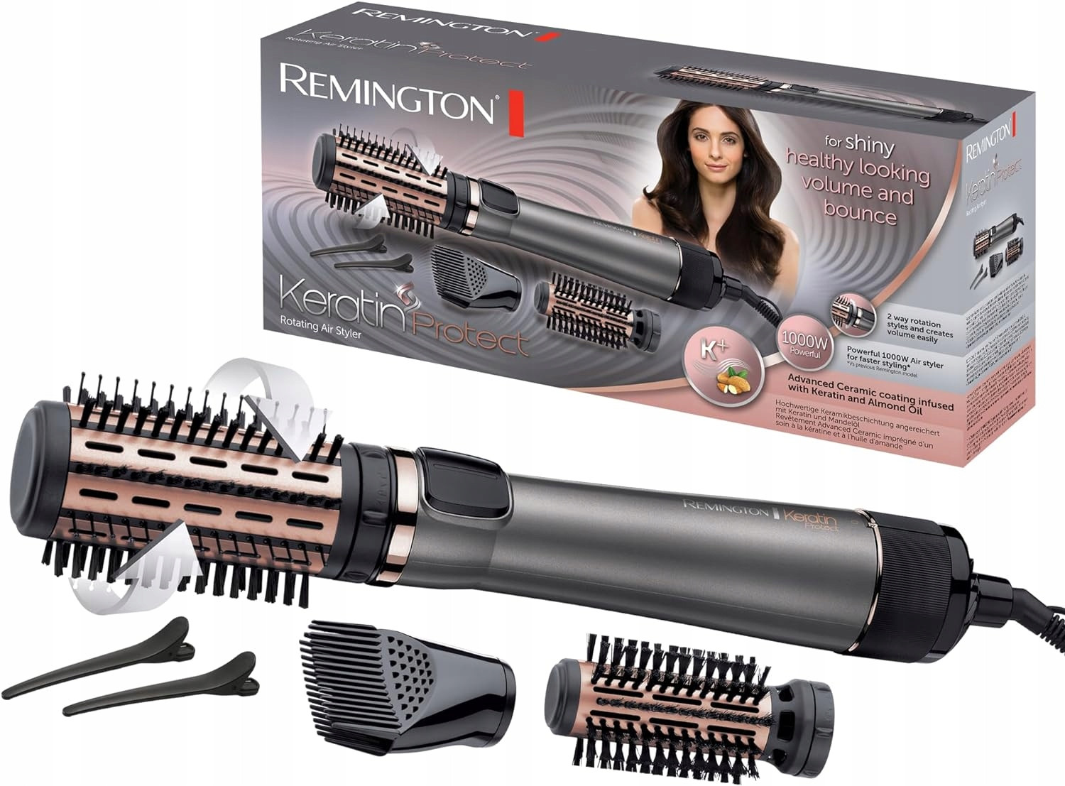 Kulma Sušička Remington Keratin Protect AS8811 AS8810 Rotační