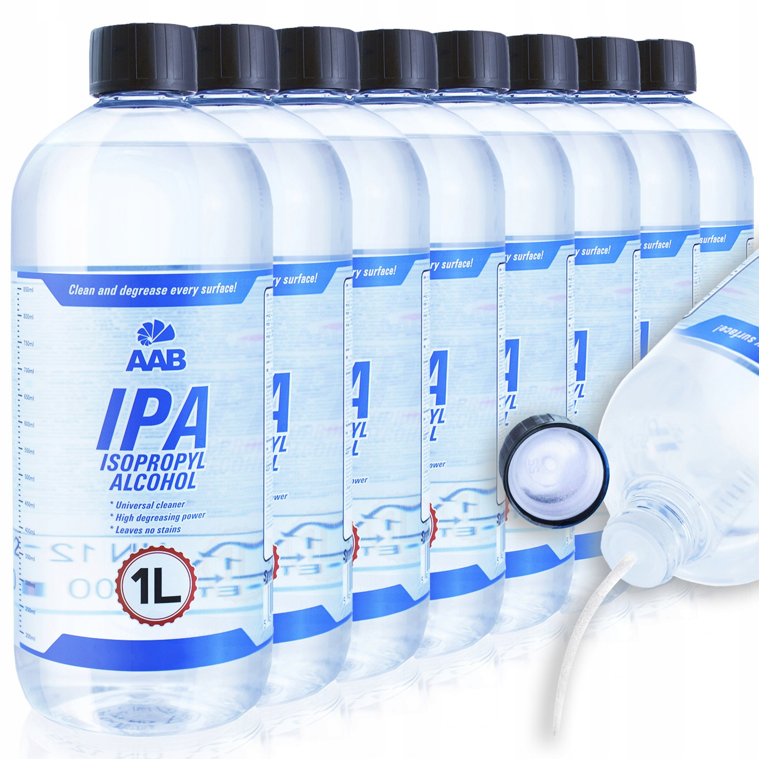 Aabcooling 8 x Isopropylalkohol Isopropanol Ipa 1L 99.7%