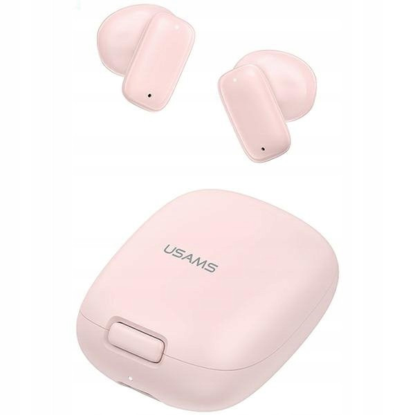 Usams Bluetooth 5.3 Tws ID Series bezdrátová růžová/pink sluchátka Bhuid