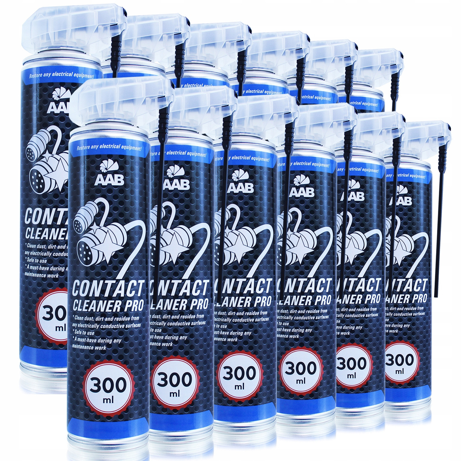 Aabcooling 12X Contact Cleaner Pro 300ml Elektrika Elektronika Sprej