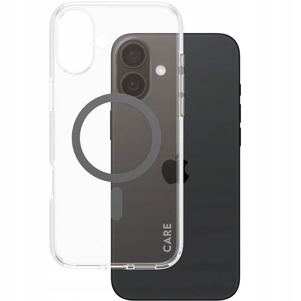 Pouzdro Care by PanzerGlass pro iPhone 16 Plus, pro MagSafe, štíhlý case