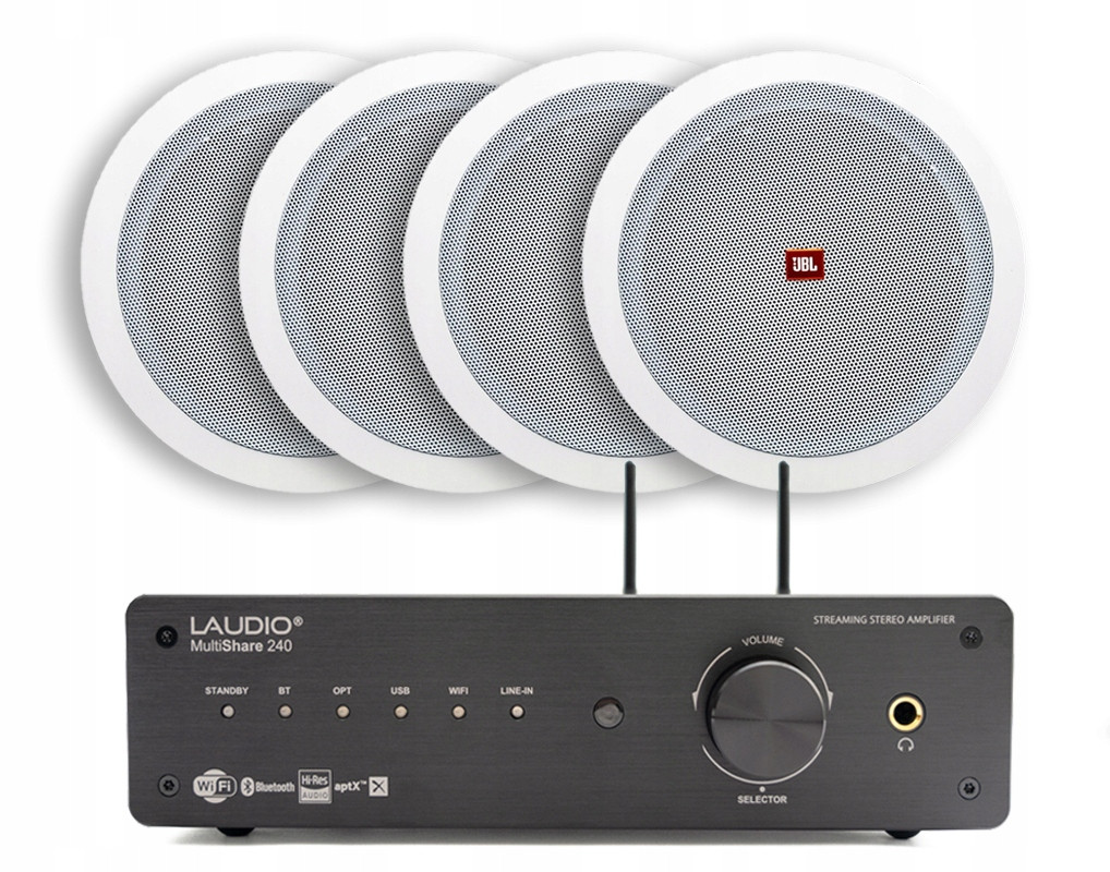 Laudio Multishare 240 4 Jbl stropní reproduktory