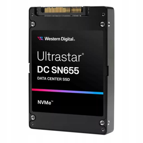 Ssd Wd Ultrastar DC SN655 15,36TB U.3 PCIe 0TS2463