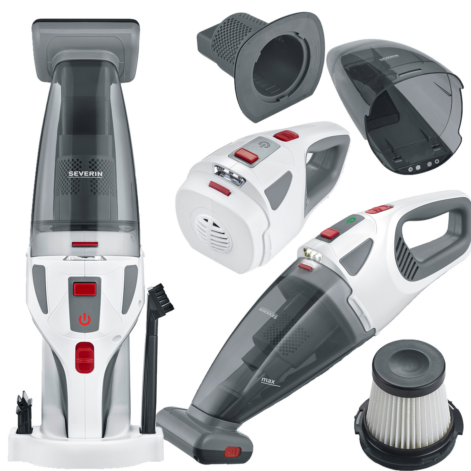 Vysavač Ruční Bezdrátový Do Auta Akumulátorový Turbokartáč