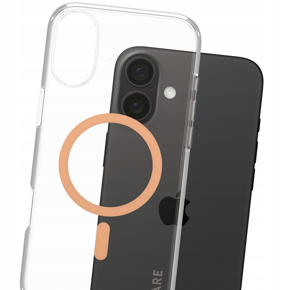 Pouzdro pro iPhone 16 Plus pro MagSafe Care by PanzerGlass tvrdé, štíhlé zadní kryt