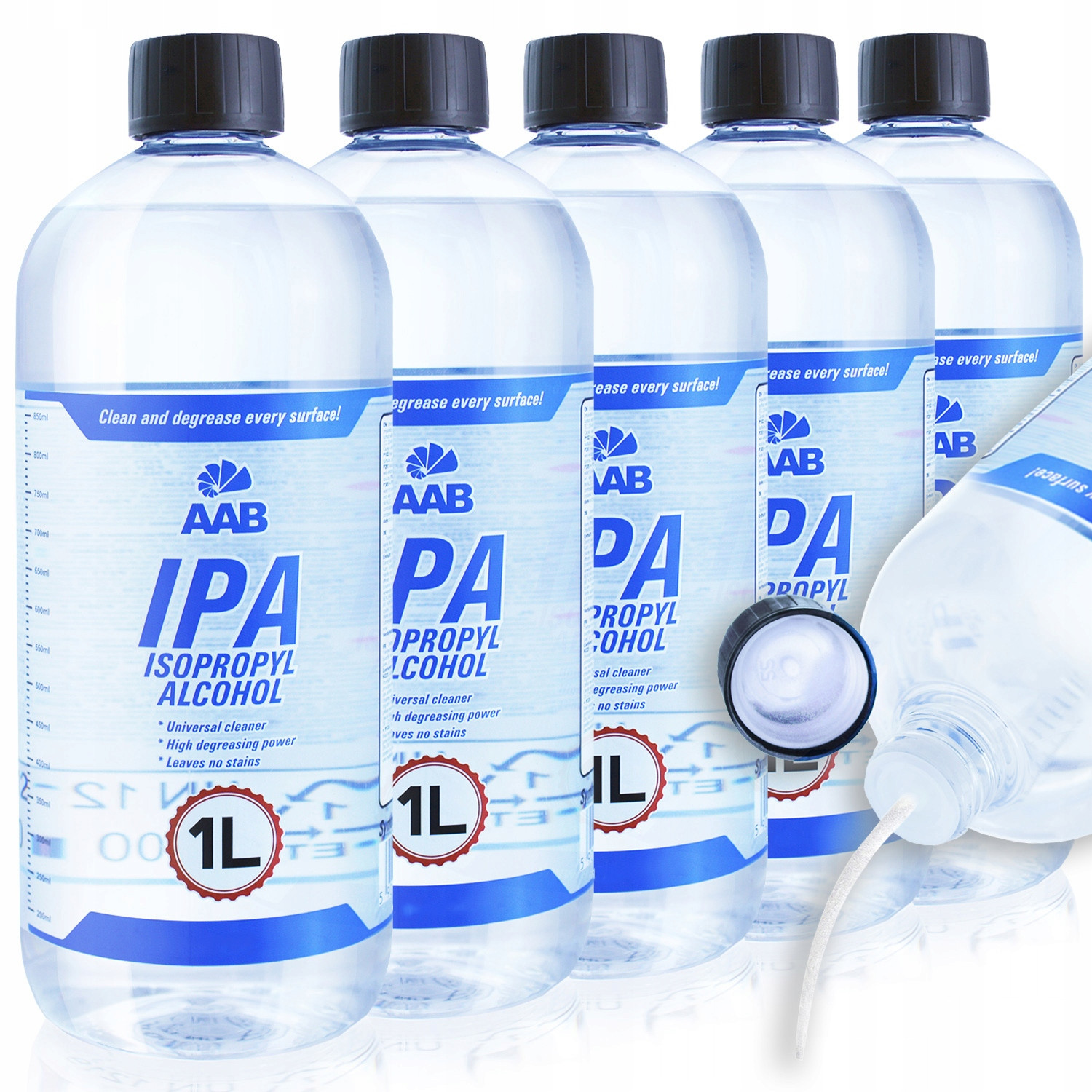 Aabcooling 5 x Isopropylalkohol Isopropanol Ipa 1L 99.7%