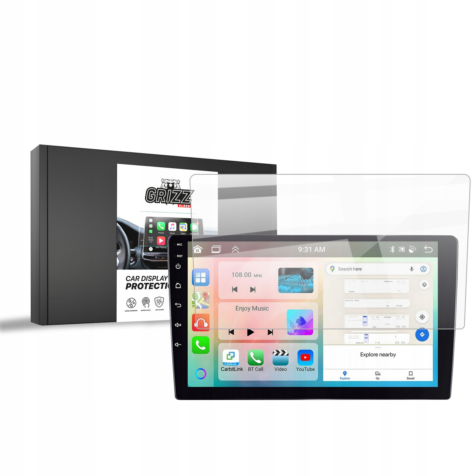 Fólie Keramická pro Android autorádio Allnoel A3453 9