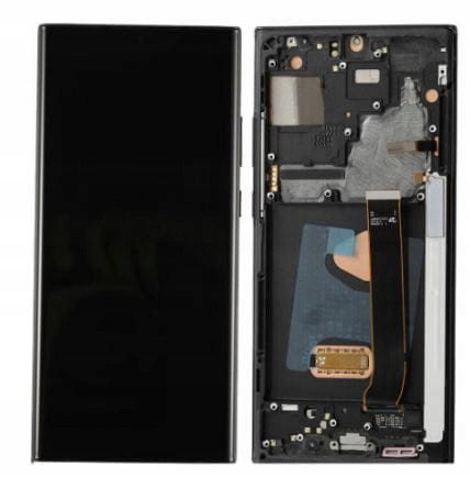 Org LCD displej Samsung Note 20 Ultra N985/986 Černý S Rámečkem