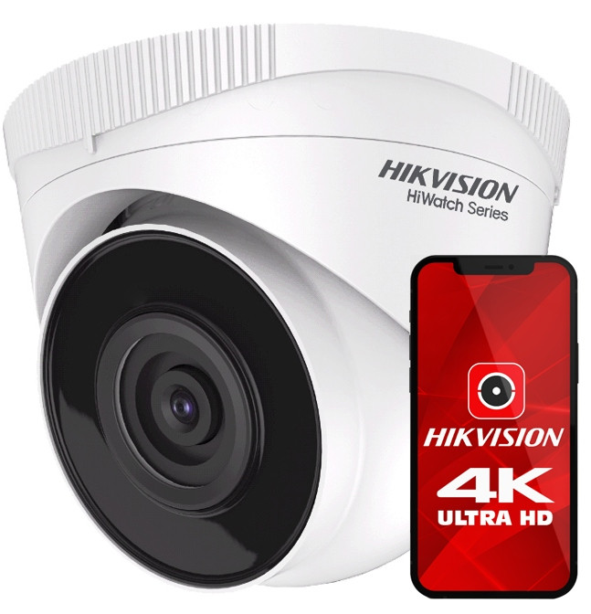 Venkovní Ip kamera 4K 8MPx Hikvision 2.8mm IR30m Detekce