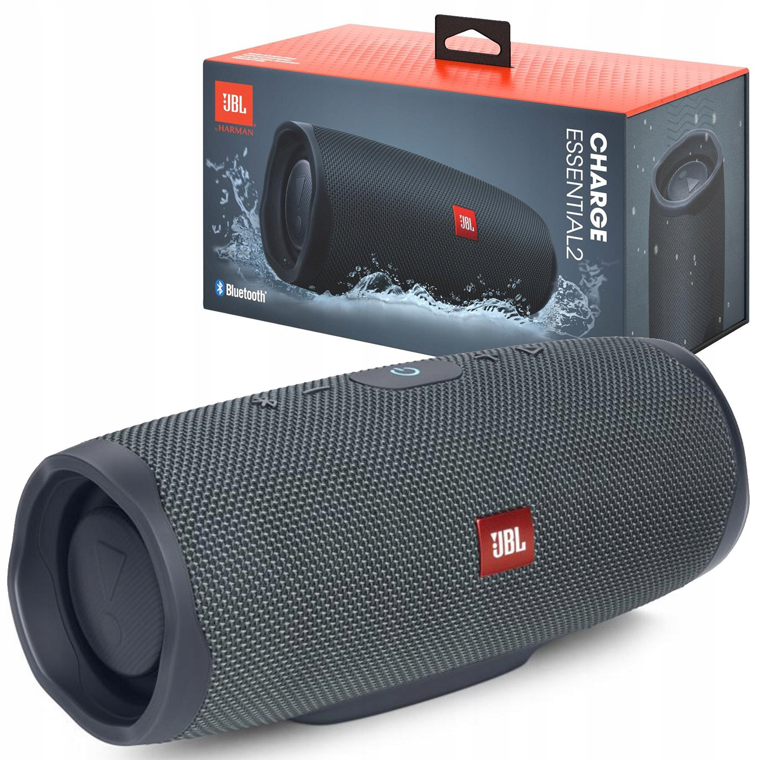 Přenosný Reproduktor Jbl Charge Essential 2 Černá Barva Bluetooth 40W IPX7