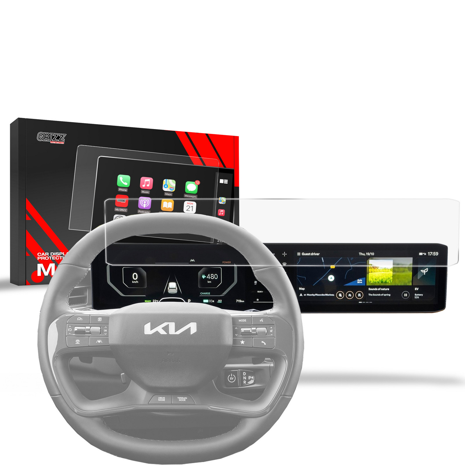 Fólie Matná pro Kia EV9 (2023-2024)