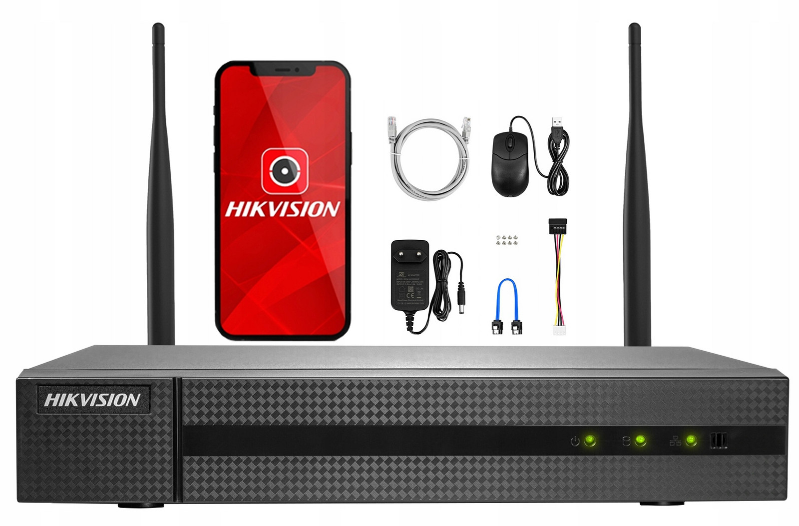 WiFi rekordér 8ch pro kamery Ezviz a HWN-2108MH-W Hikvision