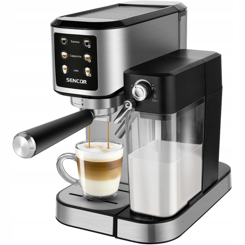 Poloautomatické espresso Sencor Ses 4910SS