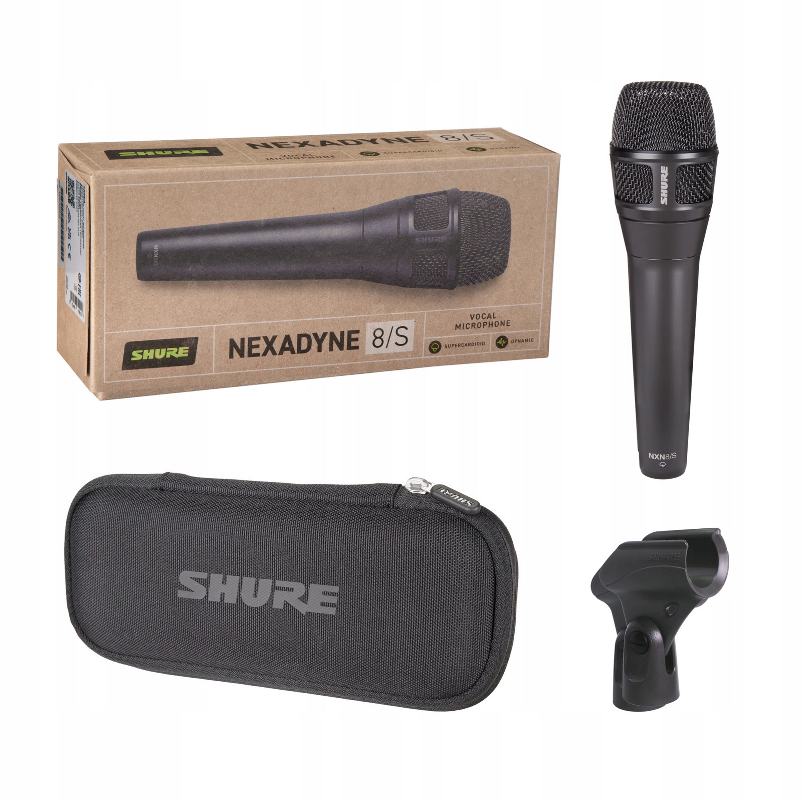 Shure NXN8/S Nexadyne profesionální dynamický mikrofon pro vokály