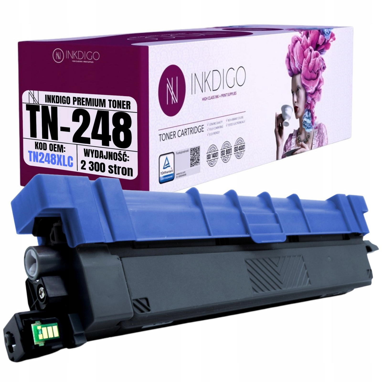 Náhradní Toner TN-248C XL Pro Tiskárnu Brother DCP-L3515 MFC-L3740