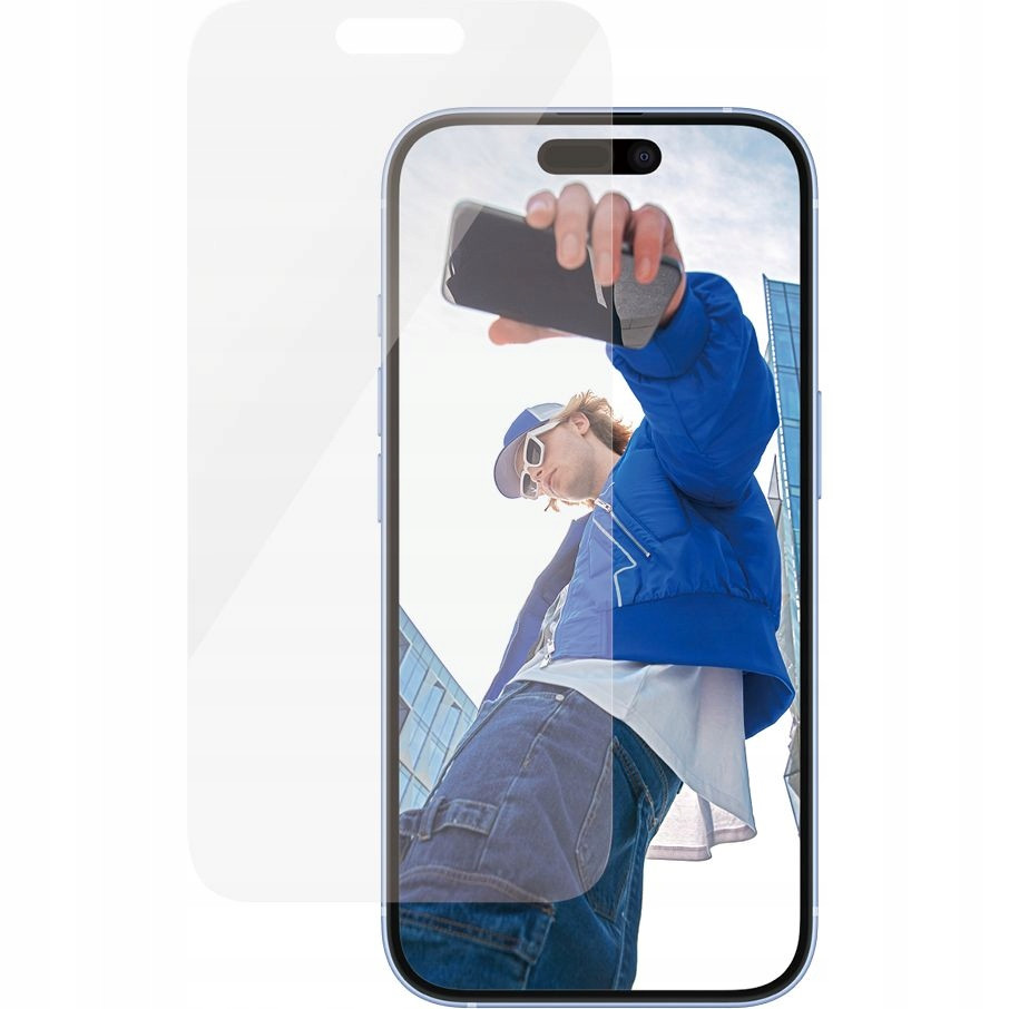 Tvrzené sklo pro iPhone 16 15, silná rychlá s aplikátorem PanzerGlass