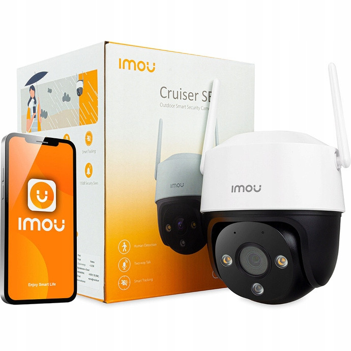 Imou Otočná Venkovní Wifi Kamera Cruiser Se+ 3MP Monitoring 8X Zoom