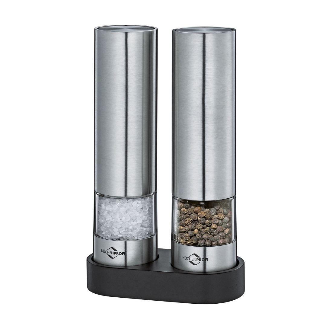 Mlýnky na sůl a pepř Kuchenprofi Ohio 17 cm elektrické