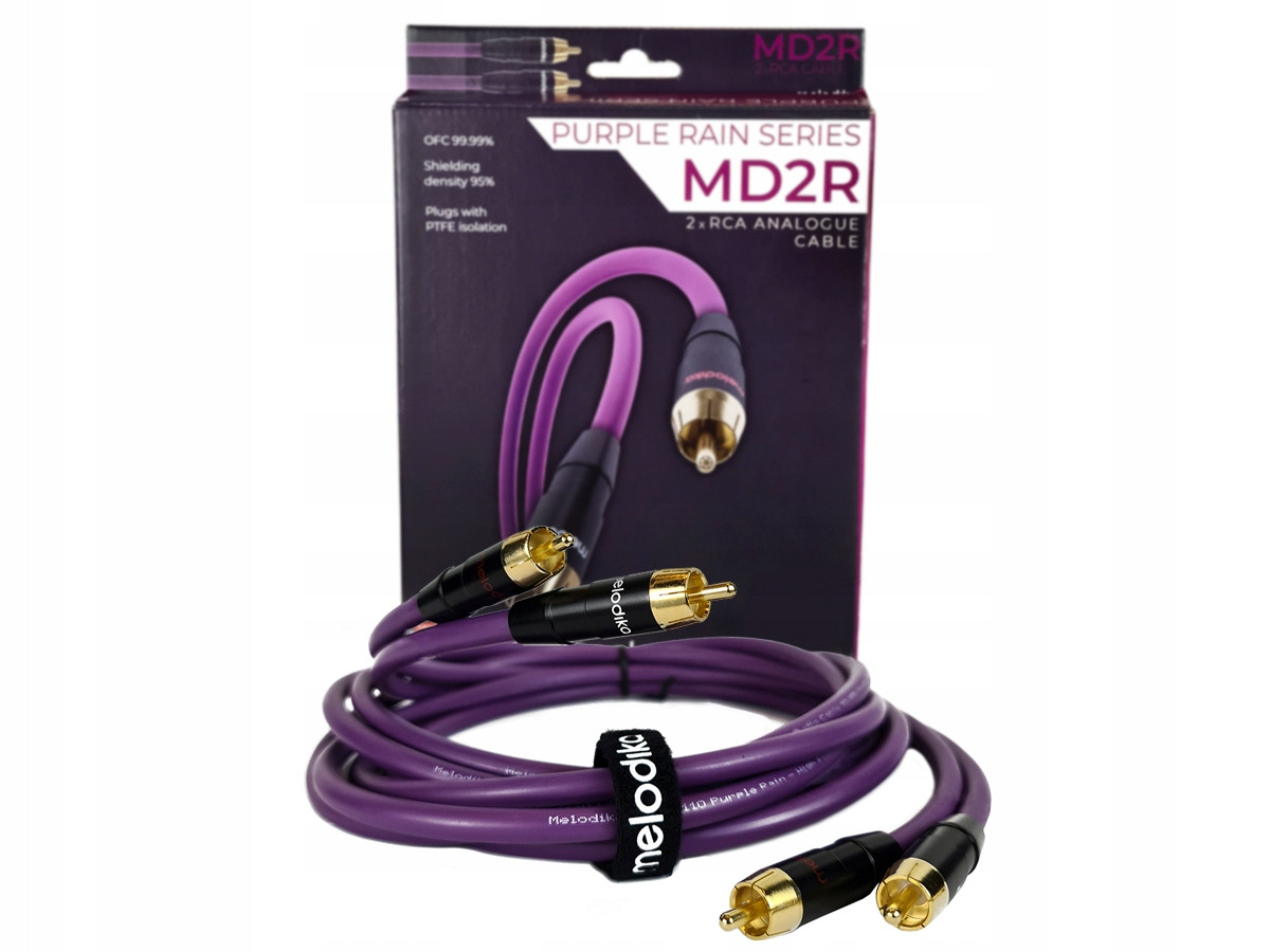 Melodika MD2R Cinch kabel 2xRCA 2xRCA 1m