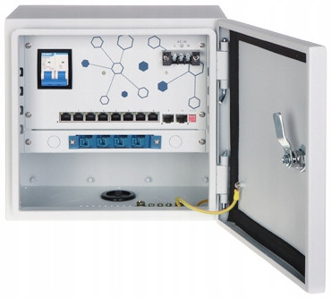 Externí Distribuční Bod Kamer EXPERT-POE/OTD-8G2GSFP 8 PoE 2 x Sfp