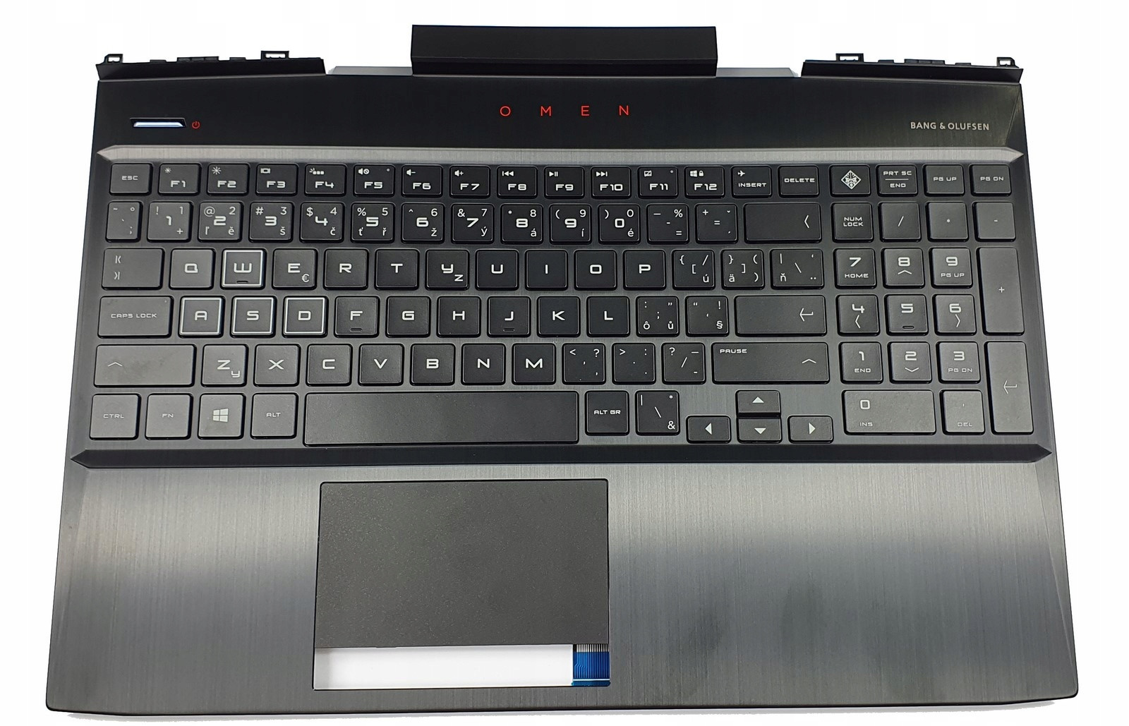 Hp Omen 15-DC 15T-DC palmrest kryt klávesnice