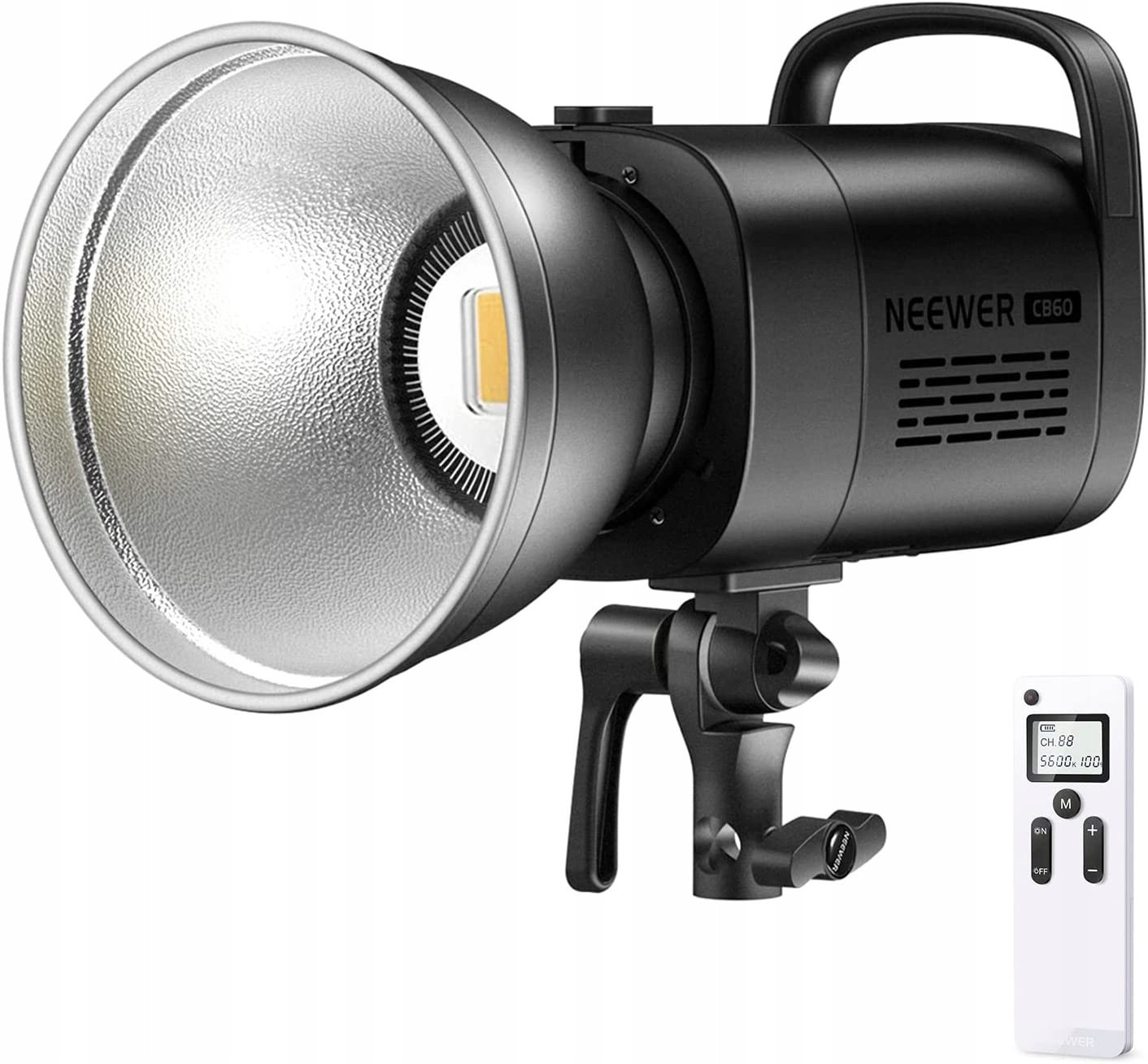 Neewer CB60 video světlo Led lampa osvětlení pro kameru 5600 K dálkové ovládání