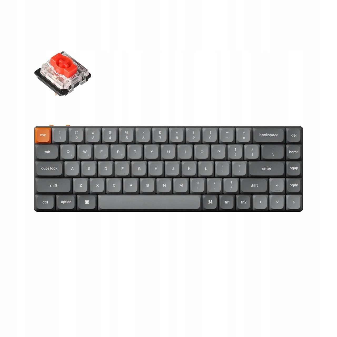 Keychron K7 Max Qmk/via Bezdrátová mechanická klávesnice K7M-A1